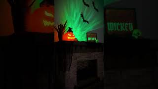 Enbrighten Curtain and Galaxy Lights Halloween halloween indoorlighting galaxyprojector galaxy [upl. by Fritzsche]