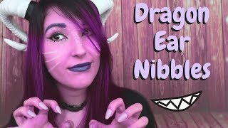 ASMR  DRAGON GIRL  Tsun Tsun Ear Nibbles amp Mouth Sounds [upl. by Ennoirb935]