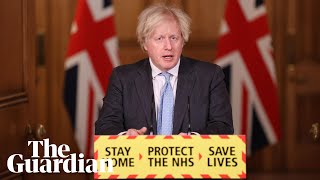 Coronavirus UK Boris Johnson leads government briefing – watch live [upl. by Anaeed]