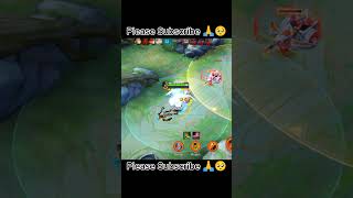 Very dangerous fight😱 in mobile legends bang bang 🤯 shortfeed mobilelegends shorts [upl. by Arratal]