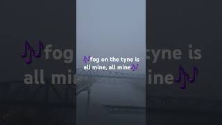 Fog on the tyne tyne newcastle gateshead fogonthetyne [upl. by Aubyn]