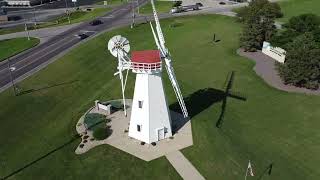 1880s Old Holland Grist Mill Windmill  Milbank SD [upl. by Waterer374]