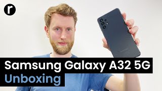 Samsung Galaxy A32 5G Unboxing and Hands On [upl. by Erreipnaej385]