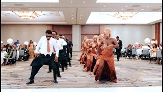 Epic Congolese wedding Entrance Dance  Cedar Rapid [upl. by Bianca]