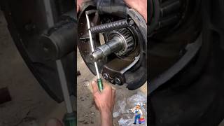 amazing truck brake shoe spring truck engine shorts youtubeshorts short viralshorts trending [upl. by Montagu]