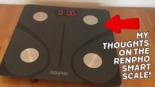 My full review of the RENPHO Smart Scale for Body Weight [upl. by Leonelle768]