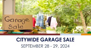 Cupertino Citywide Garage Sale  September 28  29 2024 [upl. by Alma]