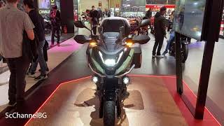 Honda NC750X DCT Travel Edition 2025 Walkaround  EICMA 2024 [upl. by Wendelin]