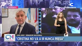 Confirman la condena a 6 años de prisión para CFK  Luis Juez Senador Nacional [upl. by Suiradel]