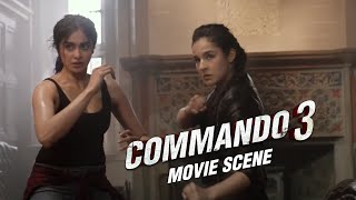 Stunning Action  Commando3  Movie Scene [upl. by Alyda899]