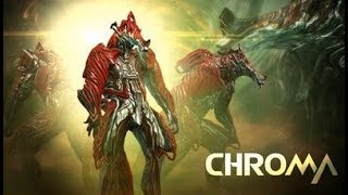 The Dragon Master  Chromas Build VEX Armor  Warframe [upl. by Borszcz]