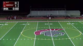 Girls Varsity Field Hockey Deerfield vs HomewoodFlossmoor [upl. by Adelheid102]