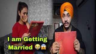 I am Getting Married 😱  Prank On My Girlfriend 😢  Prabh amp Rashi [upl. by Aleta888]