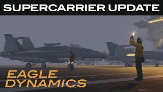 DCS Supercarrier Deck Crew Update COMING SOON [upl. by Auqenwahs822]