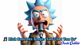 🎸 Rick Sanchez Sings quotCant Let You Goquot  Paulo Castelos Power Ballad 🚀 [upl. by Nikolaus]