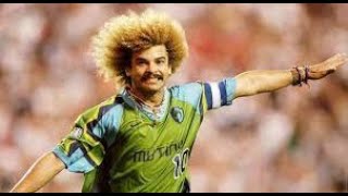 CARLOS VALDERRAMA BEST GOALS AND SKILLS [upl. by Behnken]