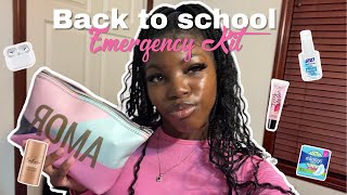 BACK TO SCHOOL EMERGENCY KIT  all the essentials you need ✨💗 [upl. by Castor74]