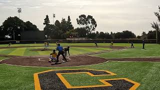 Chabot Baseball 11124 Infield Plays [upl. by Hertzfeld]