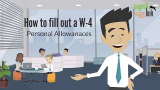 How to fill out a W4 Personal Allowances [upl. by Grimona]