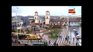 Canto Andino Internacional  Reportaje a la Fiesta de las Cruces de Mayo en Junín 2014 1ra parte [upl. by Homere]