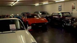 BrummenNL Ferrari 365 GTC4 driving out of the garage [upl. by Llenrup]