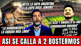 TOTI PASMAN quotBOCA VA A QUERER ROBAR OTRA VEZ PERO NI ASI LE VA A GANAR A VELEZ LA FINALquot [upl. by Kcira]