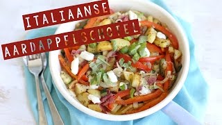 RECEPT Italiaanse aardappelschotel  LEKKER EN SIMPEL [upl. by Esnohpla]