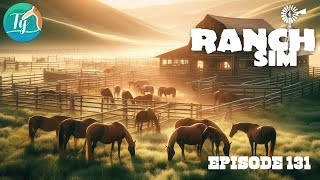 Ranch Simulator Entre routine et poulinage  toutes nos juments sont gestantes  Letsplay 131 [upl. by Akyssej916]