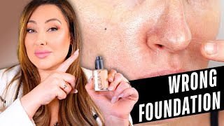 Oily Skin You’re Using the WRONG Foundation – TRY THESE INSTEAD [upl. by Carew]