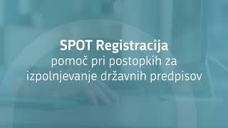 SPOT Registracija  pomoč referenta pri postopkih na portalu SPOT [upl. by Thomasin]