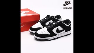 Nike Dunk Low SE Suede Panda FQ8249100 [upl. by Oulman]