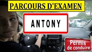 Examen permis de conduire Ville dAntony 92160 [upl. by Schulein]