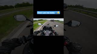 Ooo Leci na kole 🏍️😮 motocykl motocyklista motocykle motocyklistka suzuki [upl. by Ettevets24]