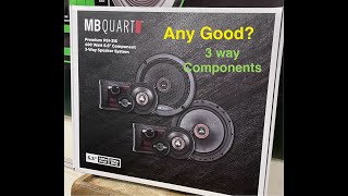 Component Speaker Test Part 4 MB Quart 3 way PS1316 China Cheap [upl. by Raye239]