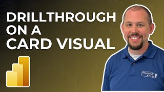 How to Drillthrough on a Card Visual in Power BI [upl. by Airdnax360]