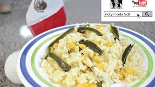 ARROZ BLANCO PERFECTO  Vicky Receta Facil [upl. by Nwadrebma]