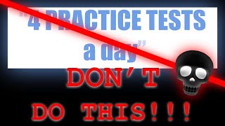 The MYTH about practice tests that FAILS you 😢 [upl. by Ebert522]