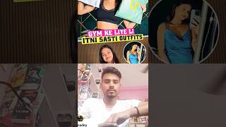 Sona ne gym ke liye li itni sasti outfits minivlog sonadey mukulsona gym [upl. by Naarah]