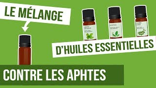 DIY APHTES  Fabriquer son remède naturel aux huiles essentielles [upl. by Eintruok52]