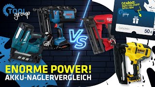 Welcher AKKUNAGLER ist die Nr 1 im Trockenbau Bosch Makita DeWalt oder Milwaukee  ToolGroup [upl. by Carleen]