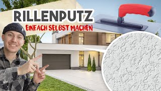 Rillenputz richtig auftragen amp strukturieren 💪🏽 – So geht’s DIY  kreativtobi [upl. by Kazim904]