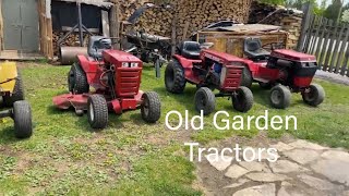 Collecting old garden Tractors [upl. by Enrica]