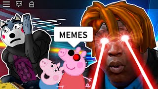 ROBLOX Piggy Funny Moments 2 MEMES [upl. by Roda]