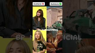 Autotune❌VS Autotune✅lisa lalisa blackpink sabrinacarpentertour shorts fypシ゚viral fyp blink [upl. by Ettenay]