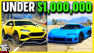 Top 10 Best Cars For UNDER 1000000 in GTA Online [upl. by Leary]