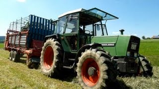 HD Heuernte 2013 mit Fendt und Massey Ferguson [upl. by Atilrahc]