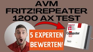 AVM Fritz Repeater 1200 AX Test Erfahrungen Review Deutsch [upl. by Idnim]