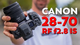 Canon RF 2870 28 🔥 Lo estabas ESPERANDO [upl. by Redwine]