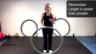 HOW TO PICK THE RIGHT SIZE HULA HOOP FOR YOU [upl. by Aihtak]