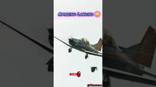 Amazing Landing By Beginner Female Pilot 😳 Power of 🇮🇳Indian Airforce india indian airforce [upl. by Lleznod509]